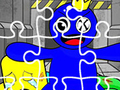 Spel Rainbow Friend Cartoon Jigsaw på nätet
