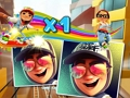 Spel Subway Surfers matchar på nätet