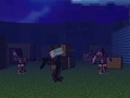 Spel Pixel zombies överlevnad tillonfare på nätet