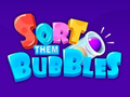 Spel Sortera dem: Bubbles  på nätet