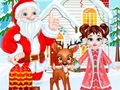 Spel Baby Taylor Christmas Rendeer Fun  på nätet