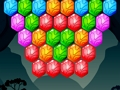 Spel Bubbelskytten hexagon på nätet