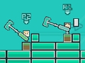 Spel Blockman klättra på nätet