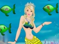 Spel Barbie sjöjungfruklädning på nätet