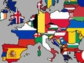 Spel Europas flaggor  på nätet