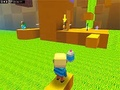Spel Kogama: Parkour barnet i gult på nätet