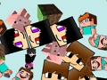 Spel Minecraft touch på nätet