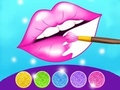 Spel Glitter läppar färgspel  på nätet