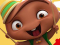 Spel Mini Beat Power Rockers: Jigsaws med Carlos  på nätet