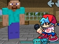 Spel Friday Night Funkin' VS Steve från Minecraft  på nätet