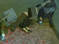 Spel Blocky Shooting Arena 3D Pixel på nätet
