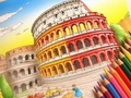 Spel Målarbok: Det romerska Colosseum  på nätet
