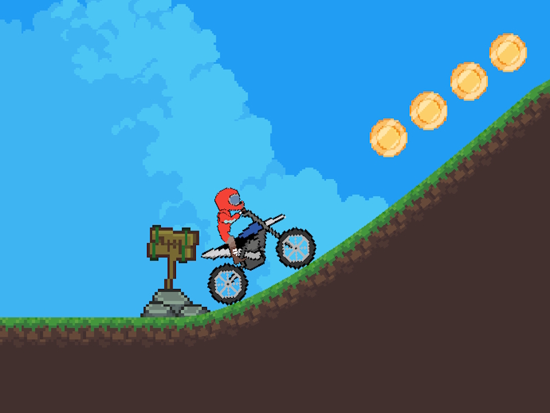 Spel Off-road motocross på nätet