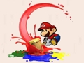 Spel Mario Rush målarbok  på nätet