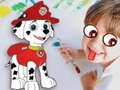 Spel Målarbok: PAW Patrol  på nätet