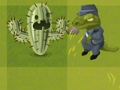 Spel Trädgårdsattack på nätet
