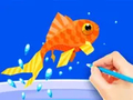 Spel Målarbok: Fisk  på nätet
