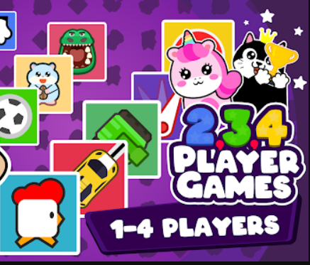 Spel 4 spel för 2 spelare  på nätet
