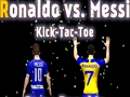 Spel Messi vs Ronaldo Kick Tac Toe på nätet