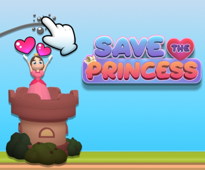 Spel Rädda prinsessan  på nätet