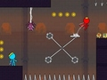 Spel Röd och blå Stickman 2  på nätet