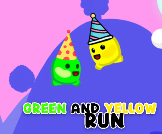 Spel Grön och gul kör  på nätet