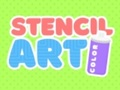 Spel Stencilkonstfärg på nätet