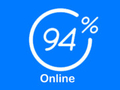Spel 94 % online  på nätet
