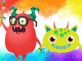 Spel Målarbok: Monster 2  på nätet
