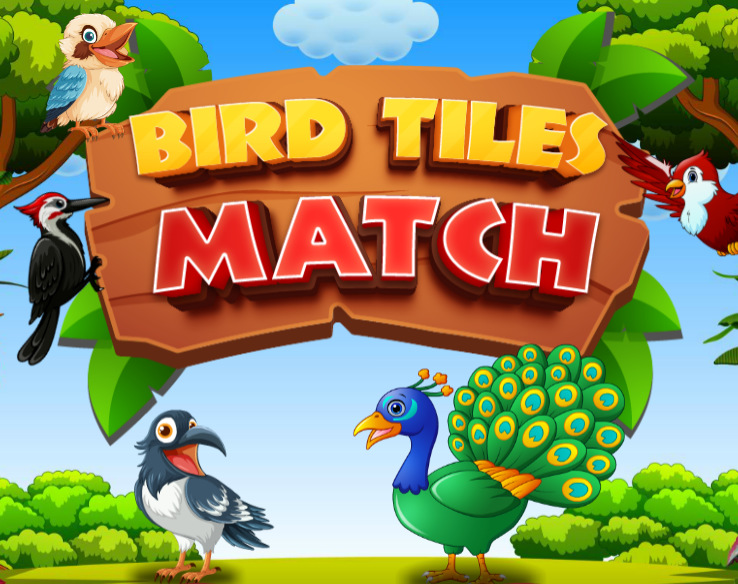 Spel Fågelplattor Match  på nätet