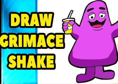 Spel Grimace Shake: Rita och radera  på nätet