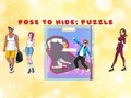Spel Posera för att gömma pussel  på nätet