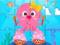 Spel Pussel: Söt bläckfisk  på nätet