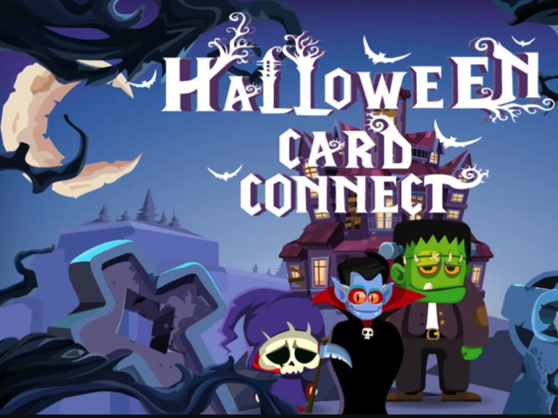 Spel Halloween anslutningskort  på nätet