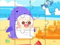 Spel Jigsaw Puzzle: Funny Beach på nätet