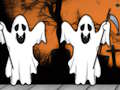Spel Hitta Halloween Ghost Skull  på nätet