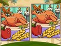 Spel Thanksgiving upptäcker skillnaderna på nätet