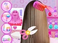 Spel Frisörsalong Dress Up Girl  på nätet
