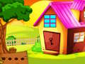 Spel Tegeltak Hus Guld Treasure Escape  på nätet