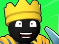 Spel Stickman gruvarbetare krig på nätet