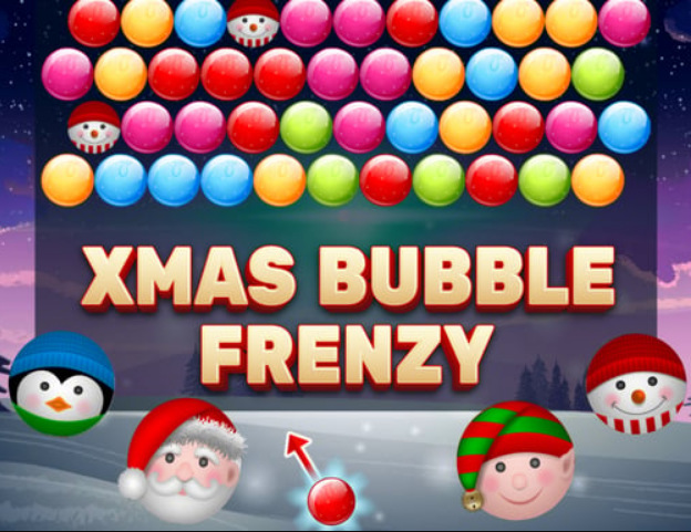 Spel Xmas Bubble Frenzy på nätet