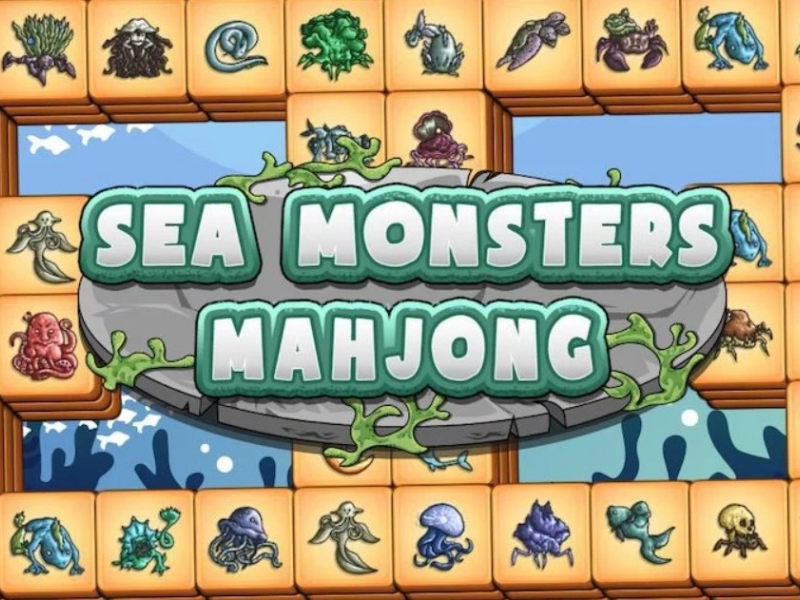 Spel Sea Monsters Mahjong på nätet