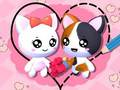 Spel Love Cat Draw Pussel  på nätet