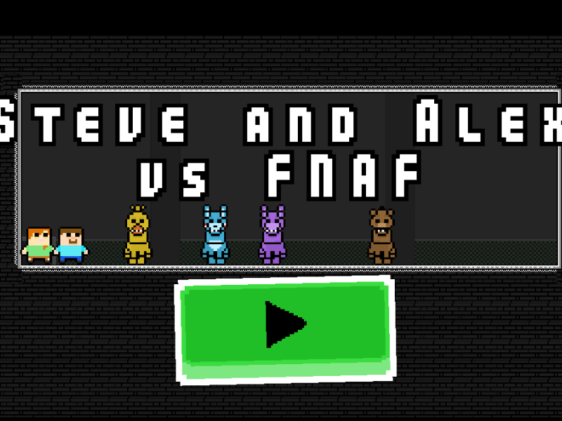 Spel Steve och Alex vs Fnaf  på nätet