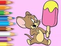 Spel Målarbok: Ice Cream Jerry  på nätet