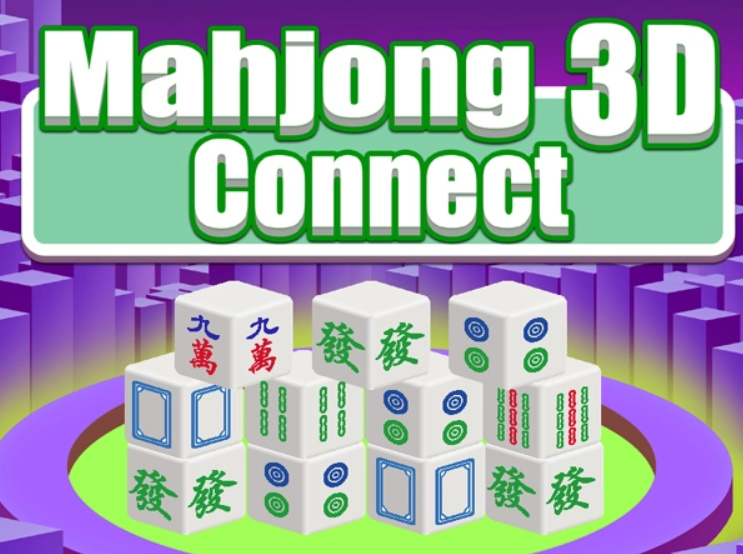 Spel Mahjong anslutning 3D  på nätet