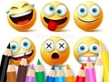 Spel Målarbok: Rolig Emoji  på nätet