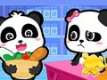 Spel Jigsaw Puzzle: Baby Panda Supermarket på nätet