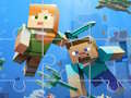 Spel Minecraft pussel  på nätet