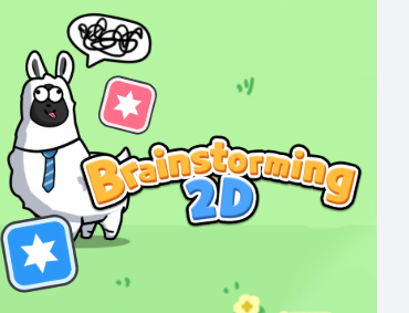 Spel Brainstorming 2D på nätet